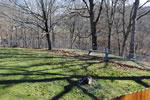 Fenced in area of North Fork's kennel